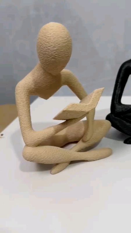Escultura 3D Celestial Leitor ✨ #escultura #Escultura3D #celestialleitor #leitura #estudos #escritorio