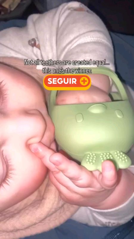 Mordedor de silicone #bebê #maternidade #mordedor