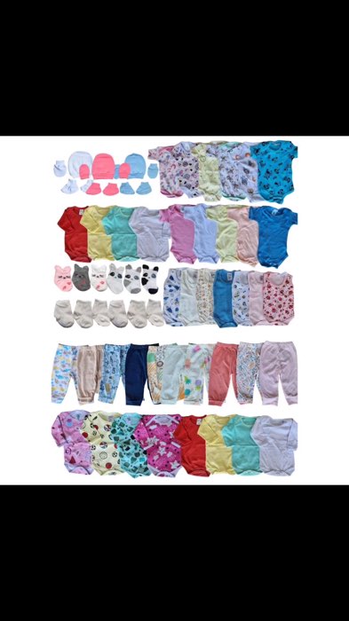 Kit 30 Peças Roupinhas bebê Enxoval #enxovalbebê #maternidade