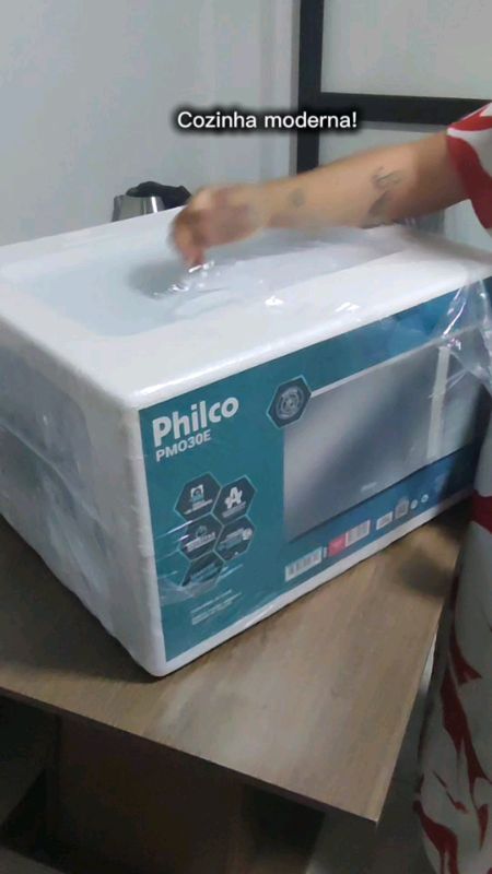 #microondas #28Litros #philco #descongelar #limpafácil