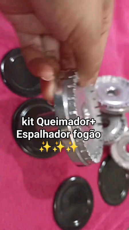 kit Queimador +espalhador fogão ..