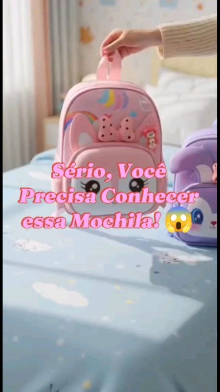 Mochila Infantil #mochilainfantil #mochila #voltasaulas #infantil #mochilaescolar #mochiladecrianca