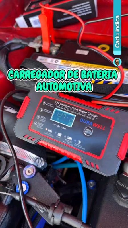 Carregador de bateria 300W potente e eficiente, ideal para manter baterias sempre carregadas com segurança #Carregador #300W #Energia #Shopee