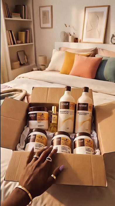 💃🏽🥳ADICIONE AO CARRINHO👆🏾🙀💖KIT COMPLETO KARSEEL✨🥰#acheinashopee #kit #completo #karseell #mascara #condicionador #shampoo #oleo #shopee #viral