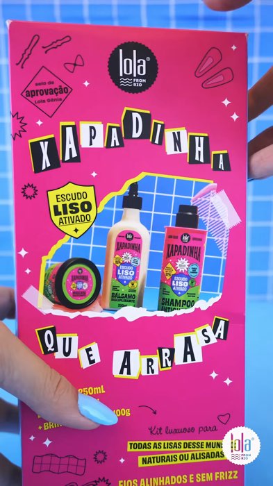 KIT XAPADINHA Lola Cosmetics — hidratação, nutrição e reconstrução em um só tratamento! ✨#lola