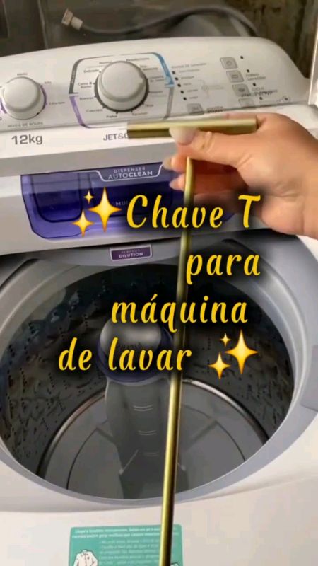 chave T máquina de lava #chaveT
