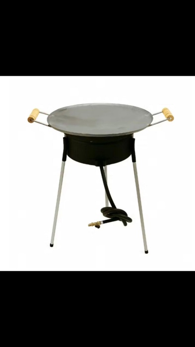 ￼Fogão Fogareiro Á Gás com Tacho 45cm Ideal Para Pesca E Camping#tacho #fogareiro#pesca #camping #churrasconotacho #mkstore