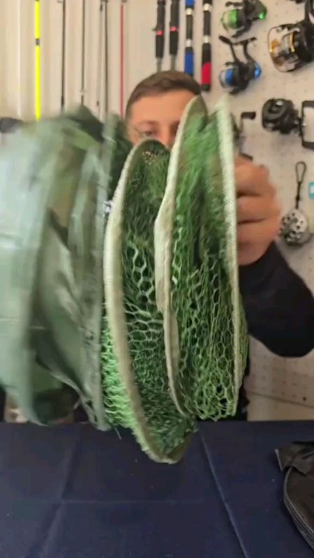 samburá guarda peixe com rede emborrachada com bolsa tamanho 1,50