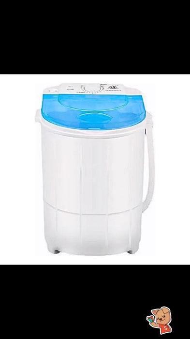 Mini Máquina De Lavar 2 Em 1 Lava E Centrifuga  4,5kg ACOMPANHA CESTO + ESCOVAAZUL - ENVIO IMEDIATO