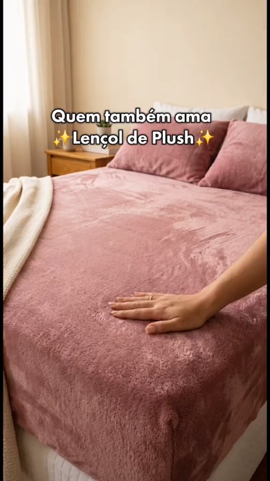Lençol de mantinha 😍 #inverno #casa #conforto