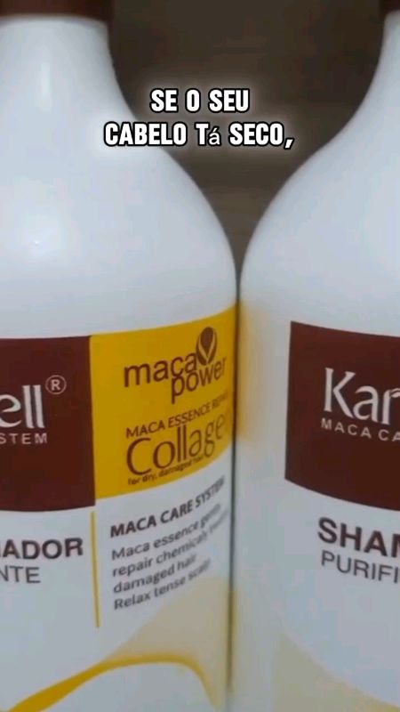 Shampoo e condicionador Karseell #karseell #shampookarseell #condicionadorkarseell