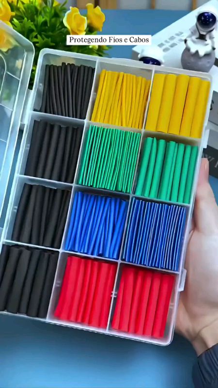 #TuboTermoRetratil #Kit560Pecas #IsolamentoEletrico #EmendaDeFios #CabosEletricos #Ferramentas #Eletricista #TermoRetratil #ManutencaoEletrica