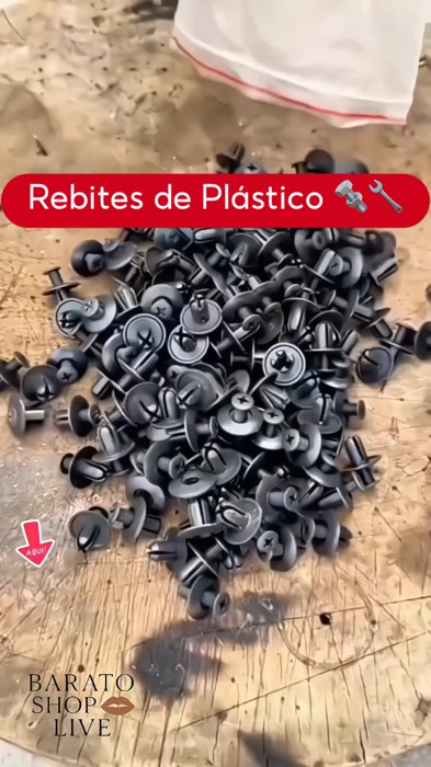 Rebites de Plástico🔩 #RebitesDePlástico #FixadoresAutomotivos #ParafusosParaChoque #ClipeAutomotivo #AcessóriosAutomotivos #RebitesUniversais