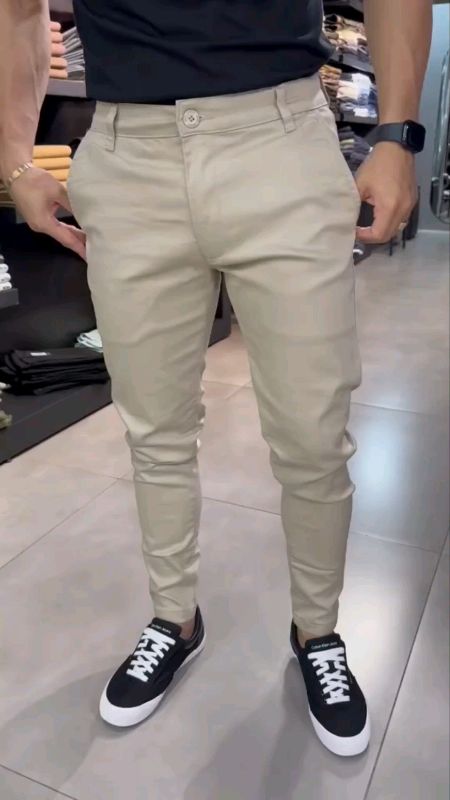 Calça de Sarja Social Masculina #calcasarja #calça #calcamasculina #calcadesarja #calcasocial #bolsoembutido #SlimFit #calçamasculina