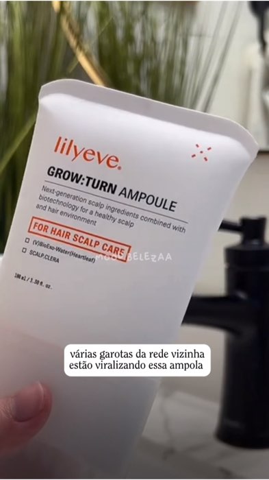 Adicione no carrinho👆🏻 Lilyeve Grolw : Turn Ampoule 100ml #LilyeveTurnAmpoule #CabeloBrilhoso #HairCareDiário #AchadinhosShopee #viral #promo