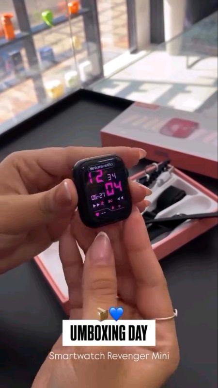 Smartwatch com monitor cardíaco