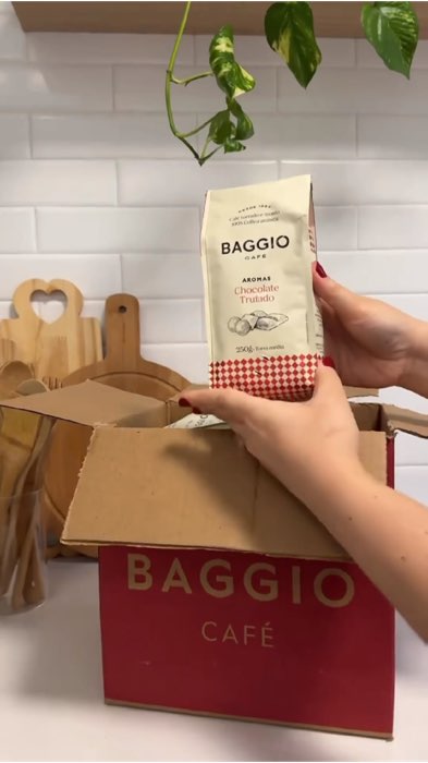 Kit cafés Baggio 1kg ☕ aromas caramelo, chocolate trufado, avelã e menta, sabor premium #cafebaggio #cafearomatizado #cafetorrado #kitcafes #especial