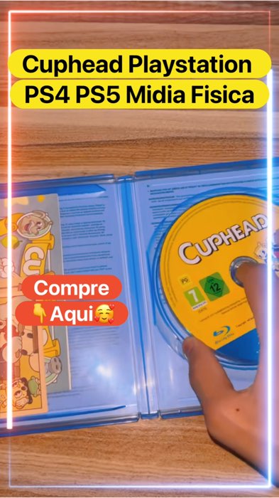 #cuphead#playstation#Ps4#ps5#midiafisica#novo#lacrado#GamesPS5#jogosps5#LojaOficial#Promo#relampago#fyb#fyp#colecionar#JogosPS4#gamesps4#switch#video