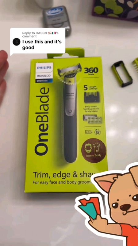 ​#OneBlade ​#PhilipsOneBlade ​#Barba #barbeador