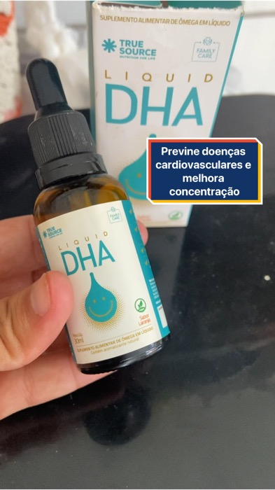 Suplemento DHA true source líquido sabor laranja 30ml #dha #omega3 #suplemento #vitamina #omega