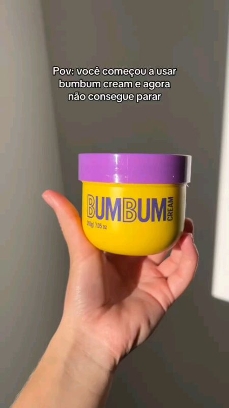 Bumbum cream 200g creme tratamento redutor de celulite estrias hidratante corporal efeito termogênico #bumbumcream #termogenico #fy #corporal #shopee