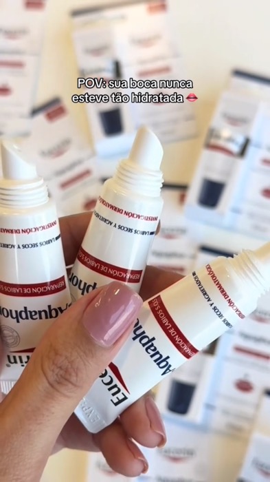 Hidratante Labial Reparador Labial Eucerin Aquaphor! #hidratantelabial #reparadorlabial #labioshidratante #labios #hidratante #boca #eucerin #aquaphor