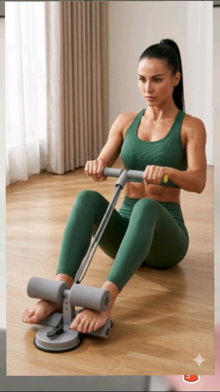 Aparelho para Exercício Abdominal com Ventosa 💪#aparelhoabdominal #fitness #academiaemcasa #oferta #aparelhofitness  #fitnessbrasil #achadinhos #fyp