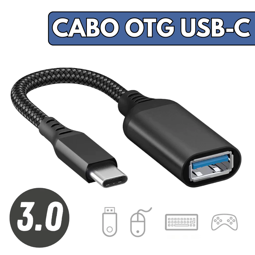 Adaptador OTG USB-C para USB-A