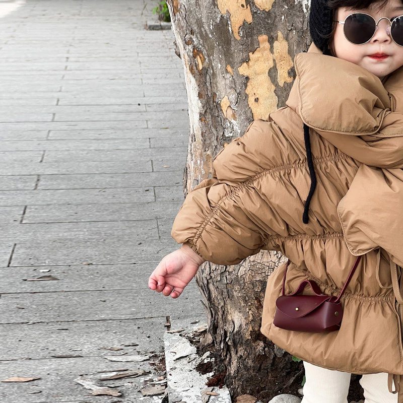 Mini bolsa infantil para meninas, bolsa de ombro pequena, acessórios combinados, bolsa mensageiro, bolsa de mão para men